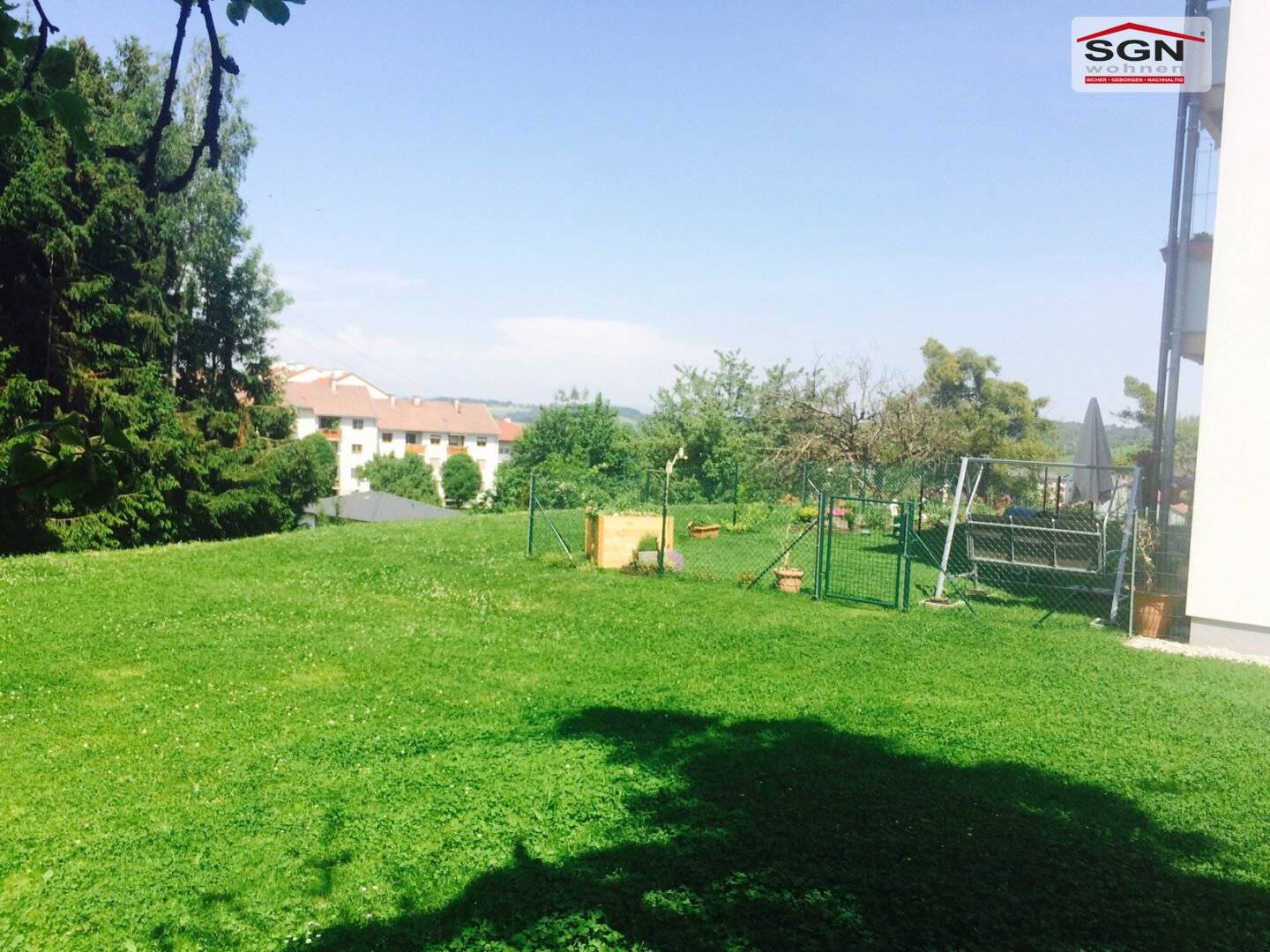 Wohnung mit Balkon Blick ins Grüne ruhige Lage