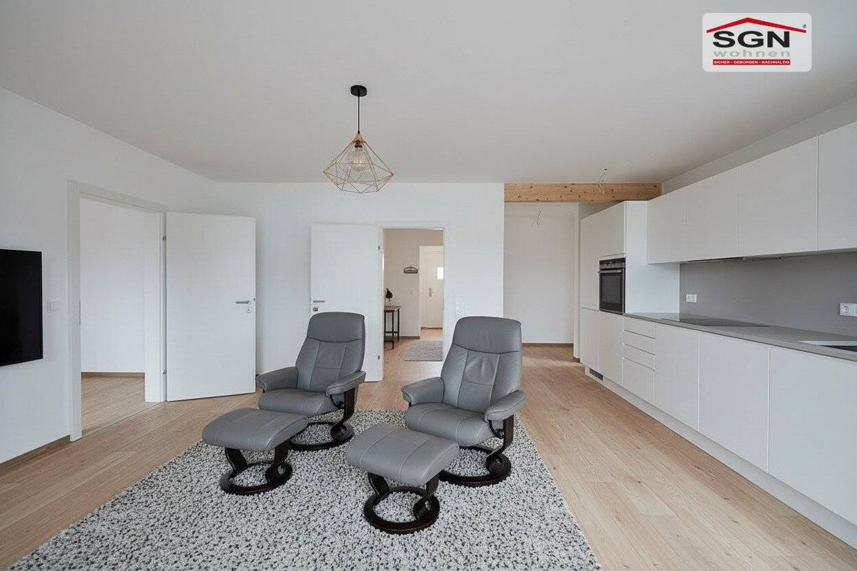 Bright barrier free apartment with balcony