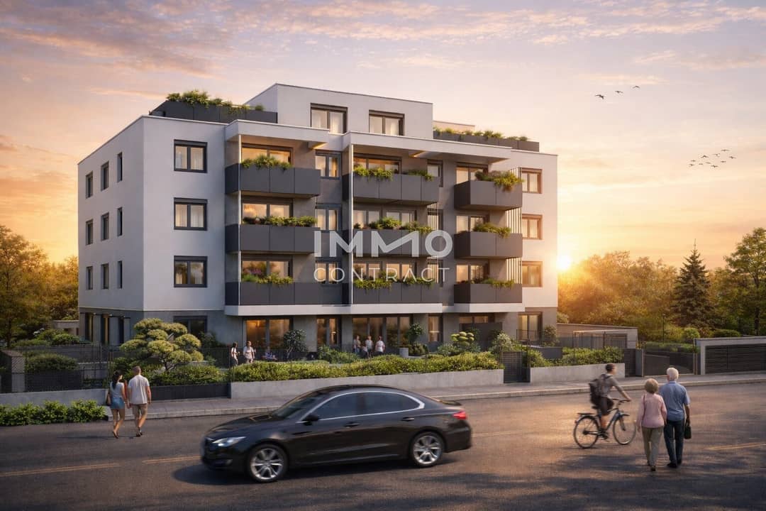 Erstbezug Wohnung im Donaufeld Höfe mit Balkon