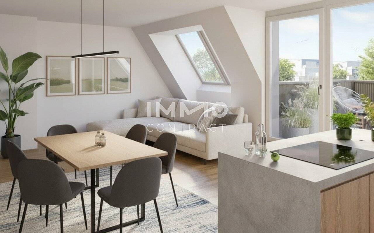 Dachgeschosswohnung Erstbezug Balkon Terrasse
