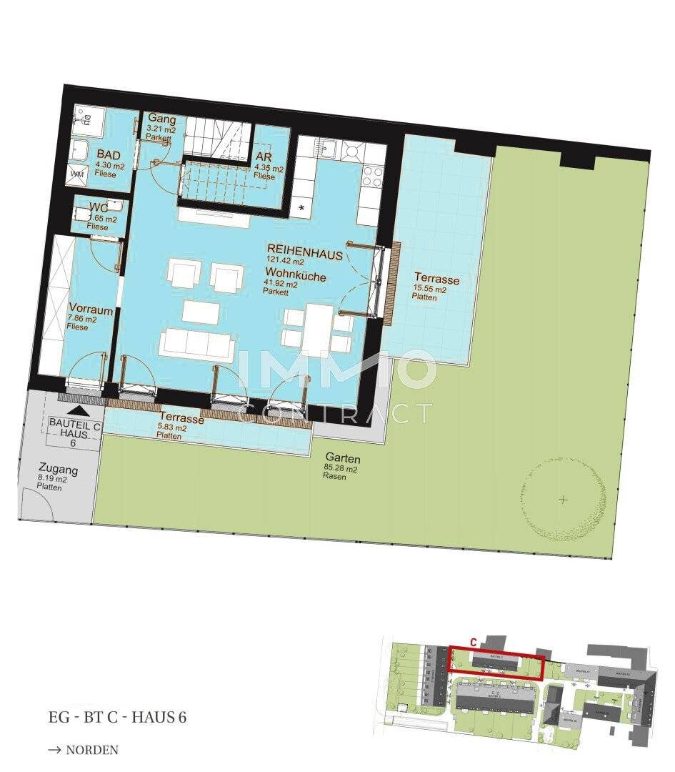Modern Row House with Garden in Vienna-Favoriten