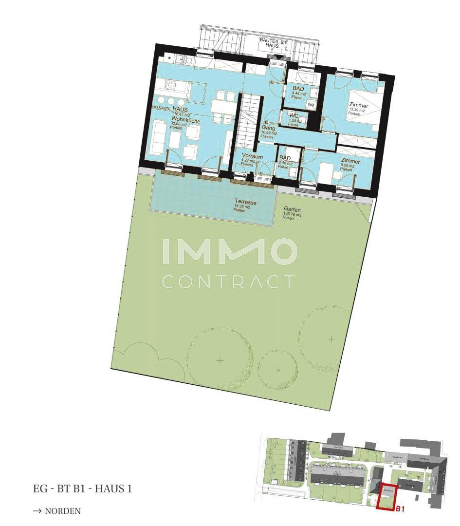 Commission-free newbuild flat 116m²