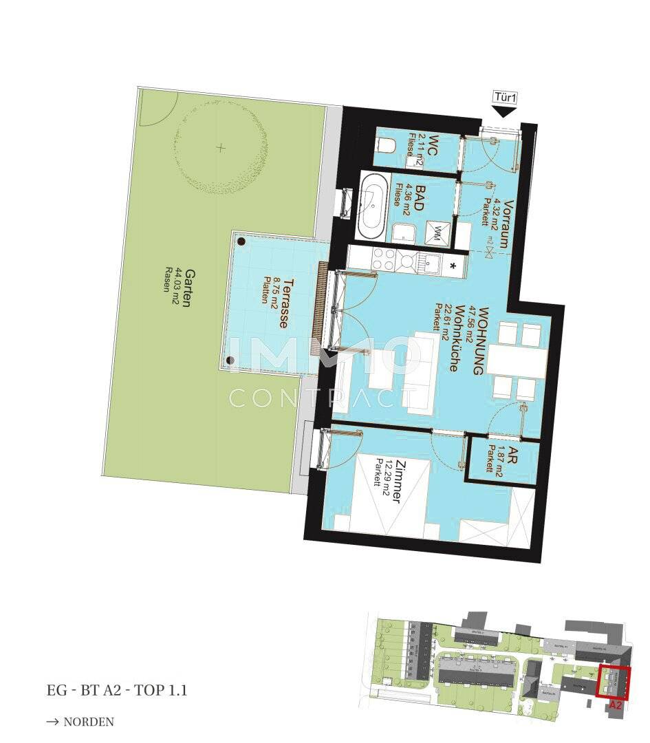 Wohnung with private garden by Liesingbach