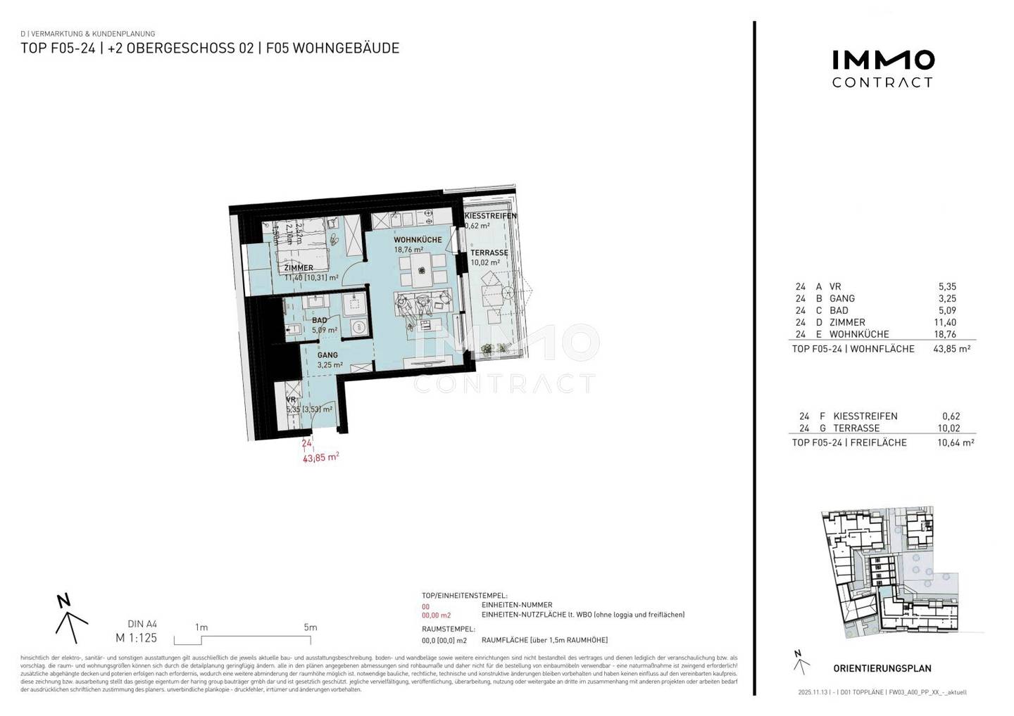 Dachgeschosswohnung Terrasse und Fußbodenheizung