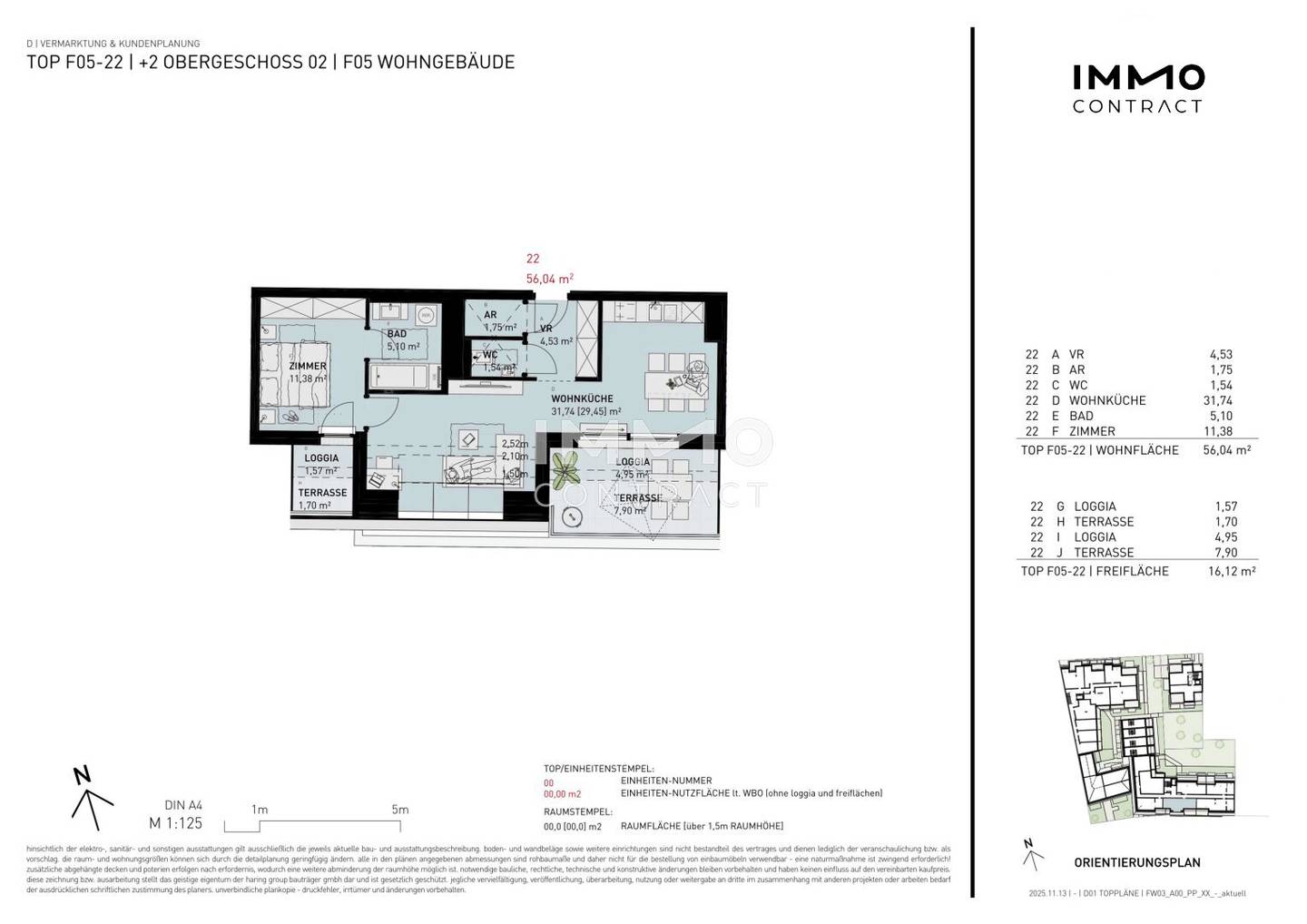 Attic apartment with terrace near U1