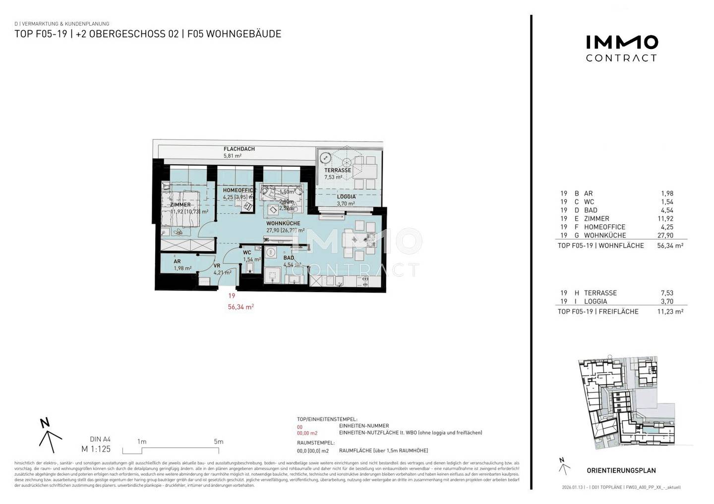 New build Dachgeschosswohnung with terrace