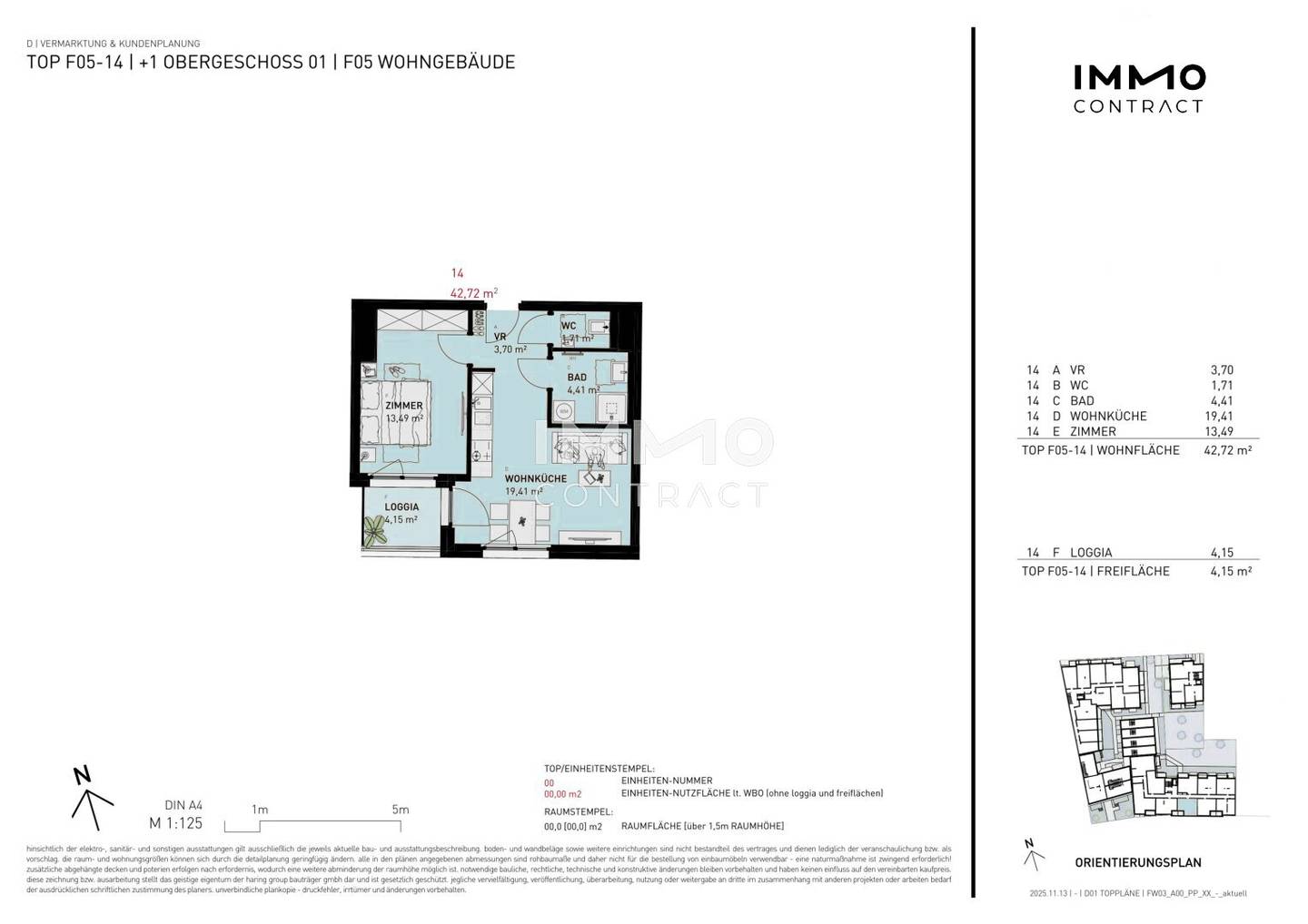 New build apartment first occupancy loggia no broker fee U1