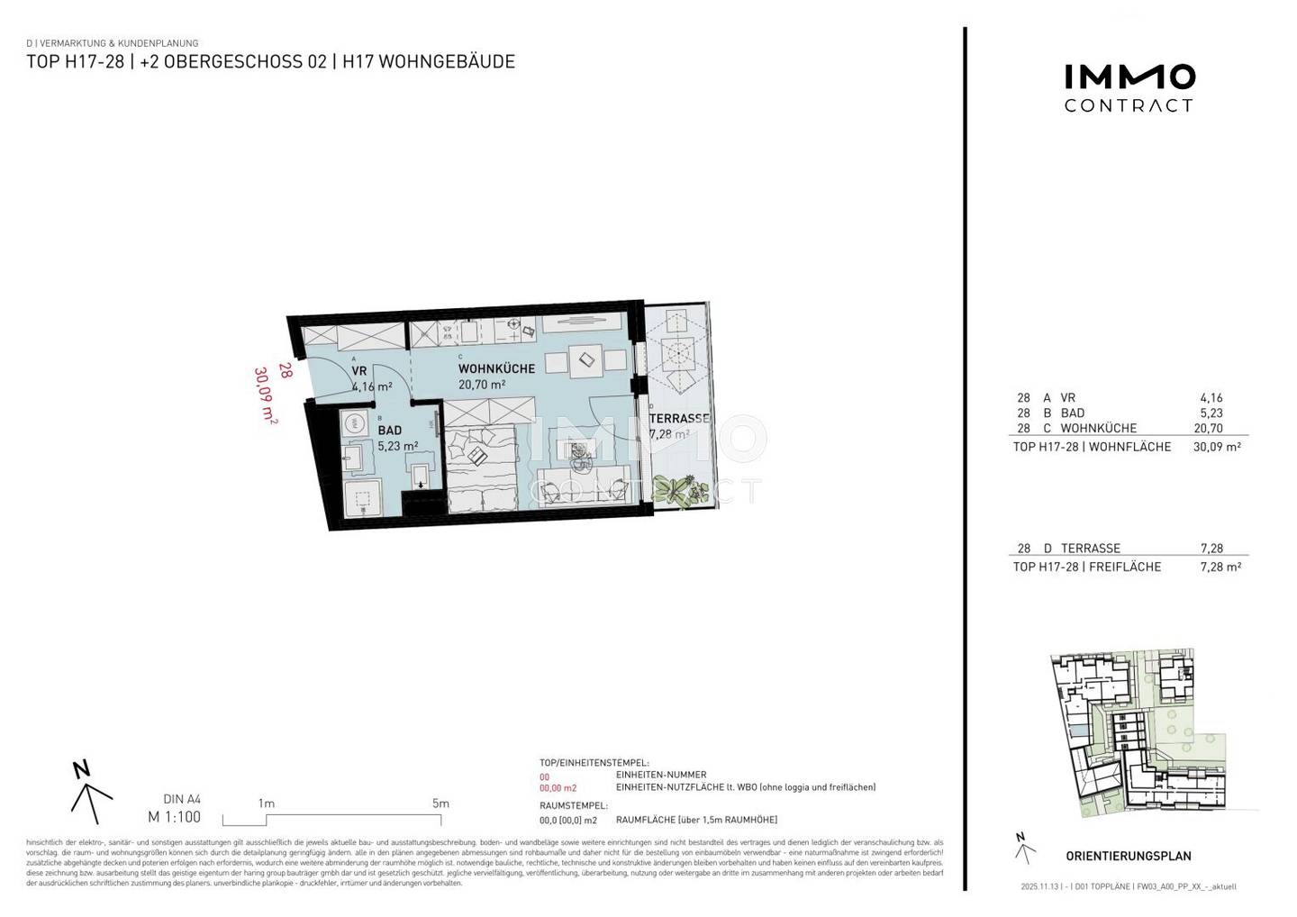 Attic apartment first occupancy terrace Neulaa