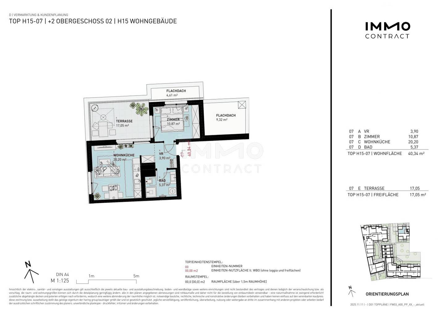 Top floor apartment with terrace first occupancy no commission
