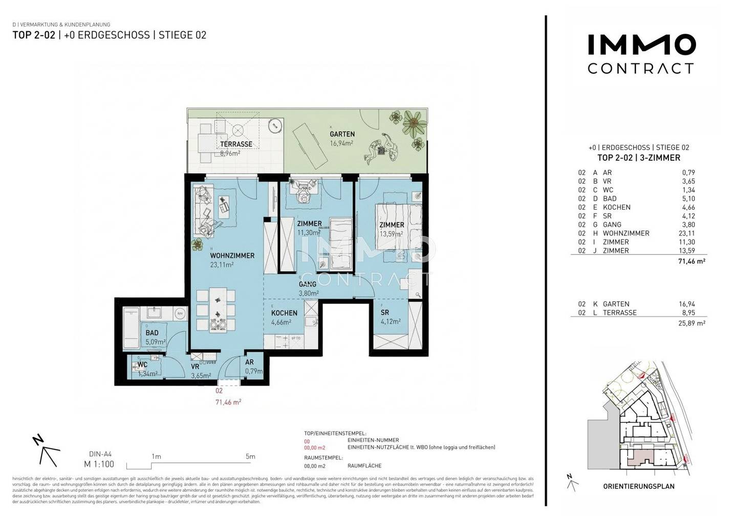 Garden apartment first occupancy commission free