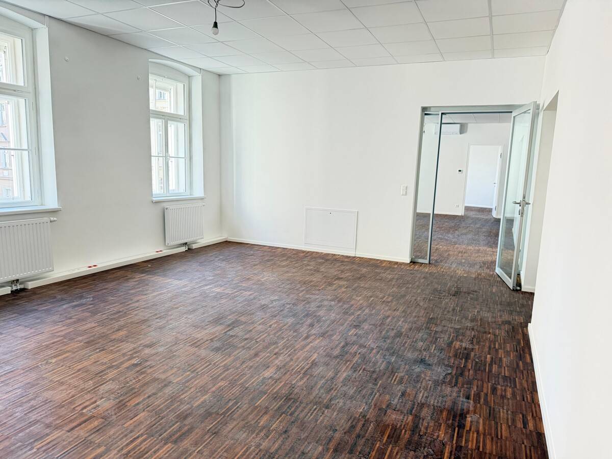 Apartment First occupancy in renovated office
