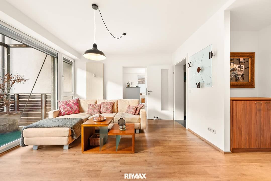 Wohnung Kamin zwei Balkone ruhige Lage