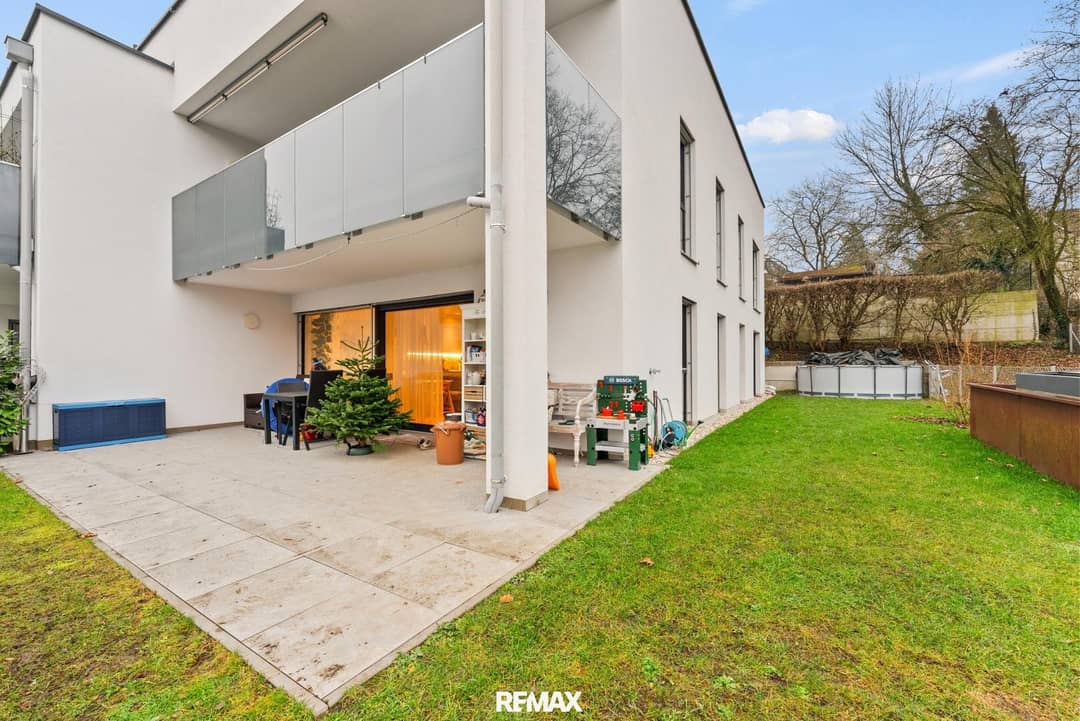 Wohnung mit Garten und Lift in ruhiger Lage