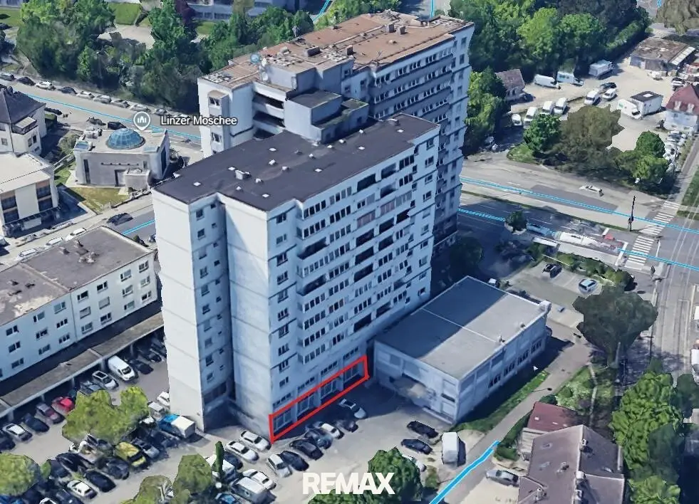 Commercial property Linz, 433 m², rented