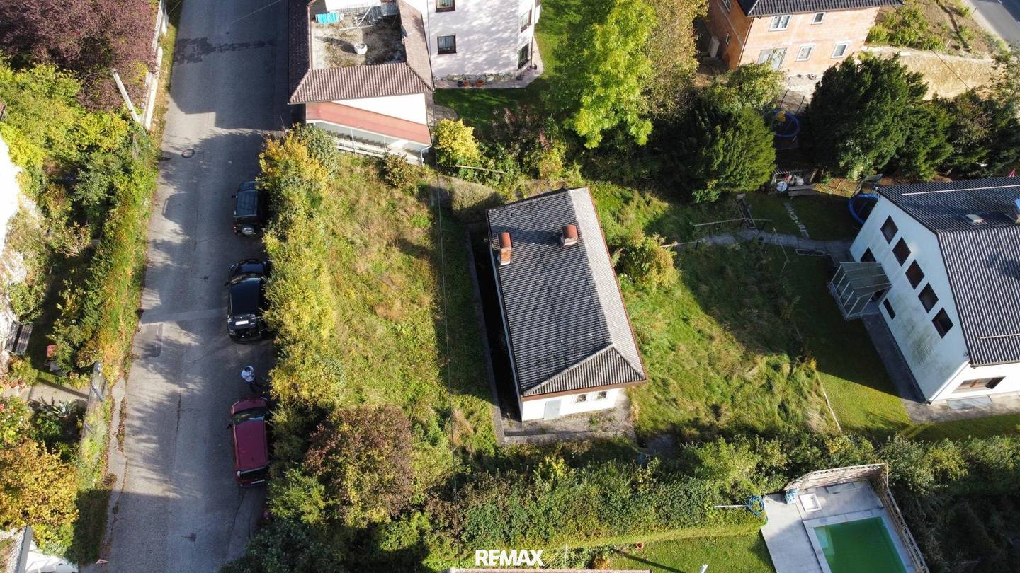 Grundstück 621 m² mit Altbestand in Wilhering