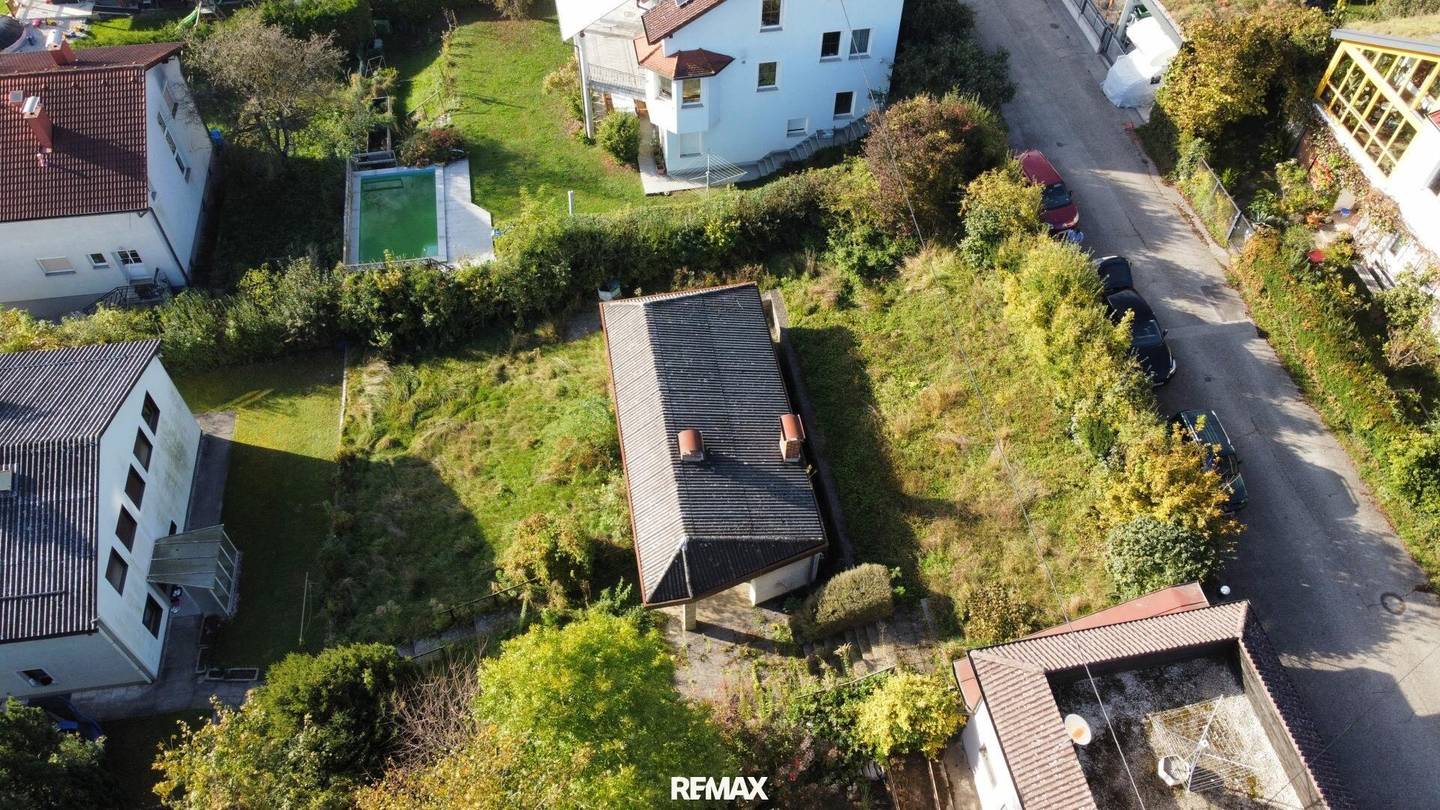 Grundstück 621 m² mit Altbestand in Wilhering