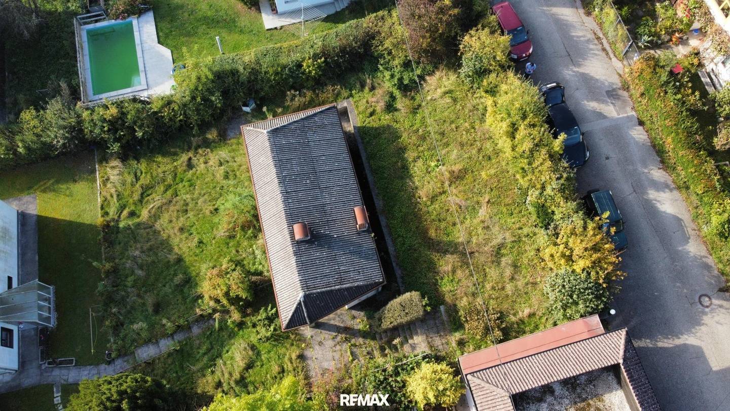 Grundstück 621 m² mit Altbestand in Wilhering