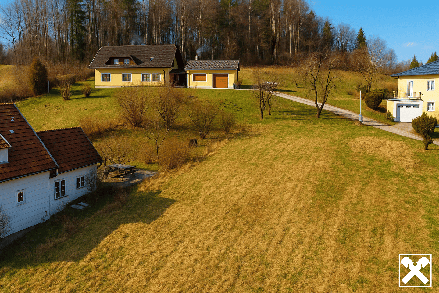 Großes Baugrundstück 1663m² Steinakirchen