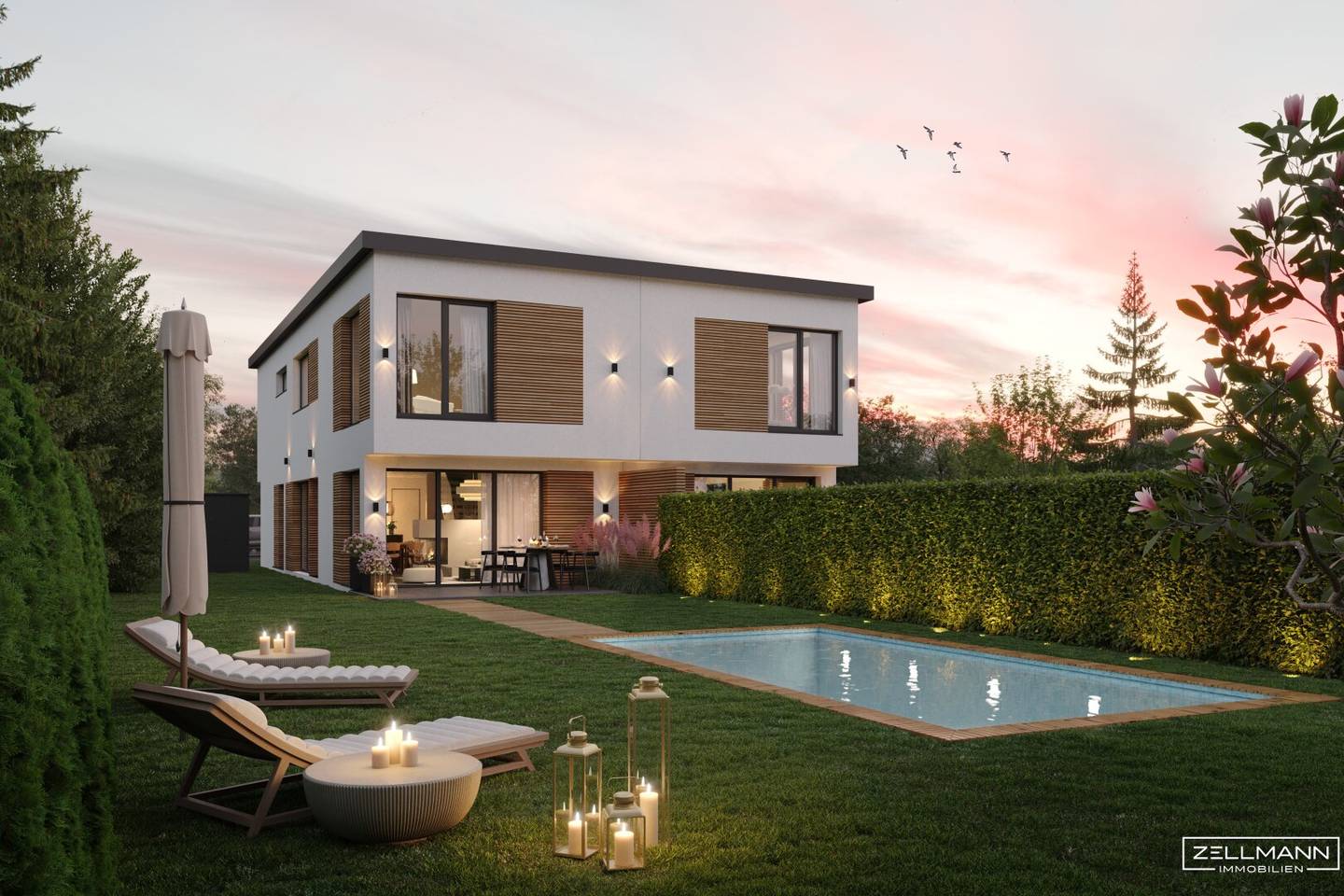 Modern semi-detached house with garden and sauna in Vienna-Mauer