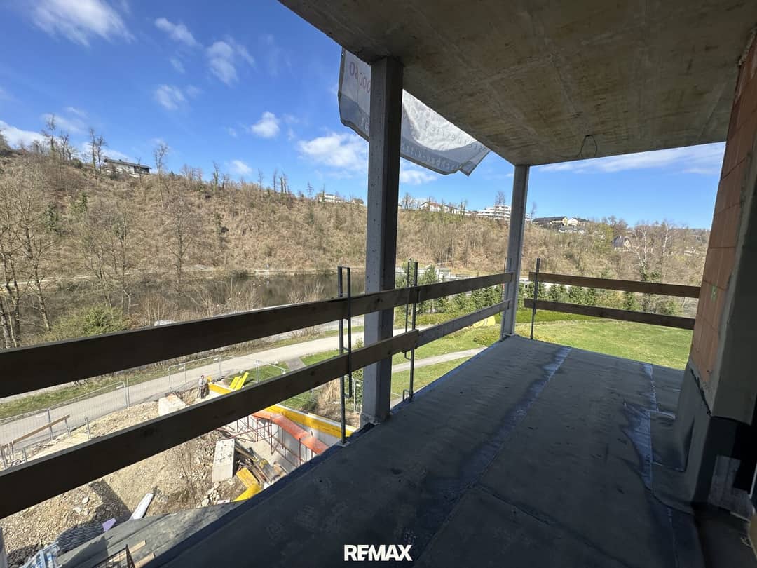 Ausblick von der Wohnung