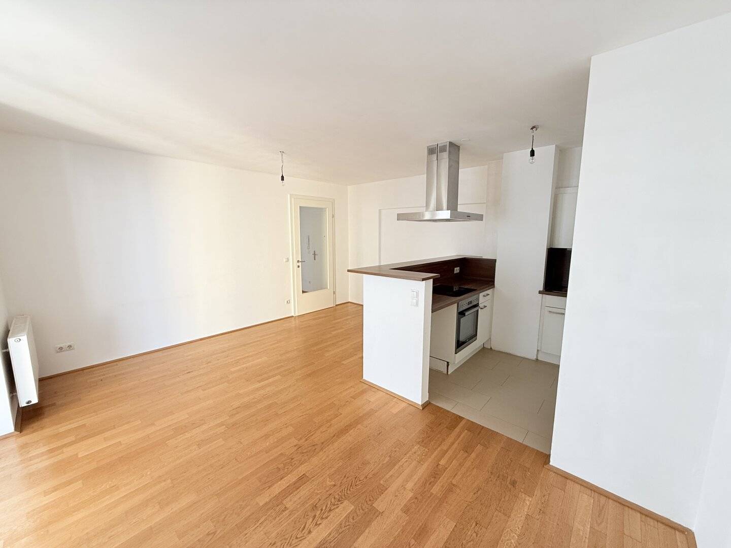 Well maintained 2 room apartment with loggia and parquet