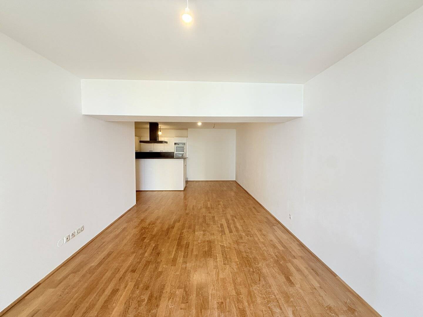 Wohnung nahe U1 Keplerplatz helles Wohnzimmer