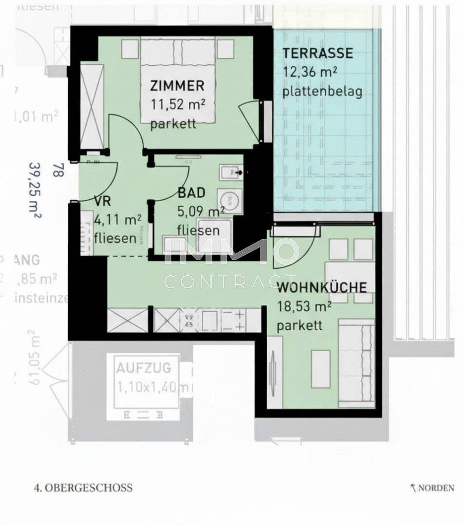 Apartment no commission first occupancy terrace