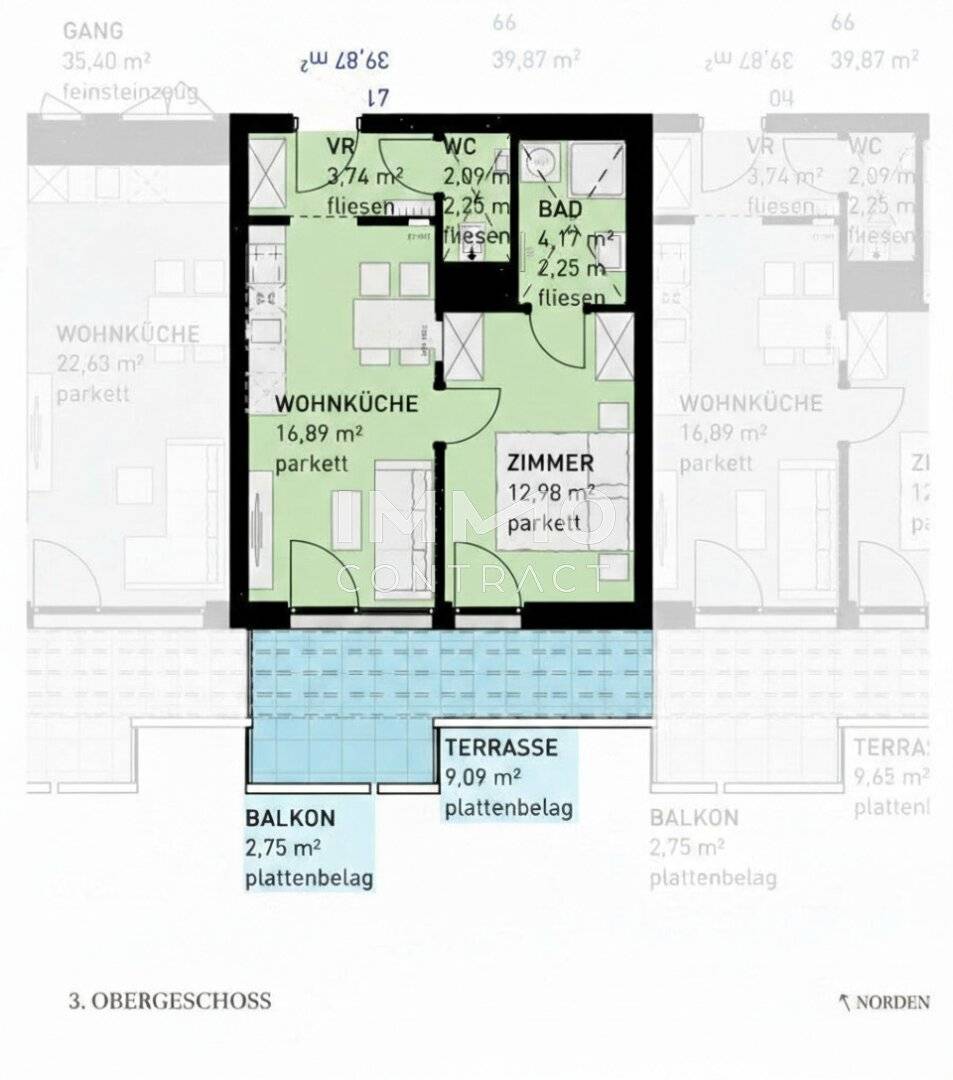apartment no commission quiet suburban location