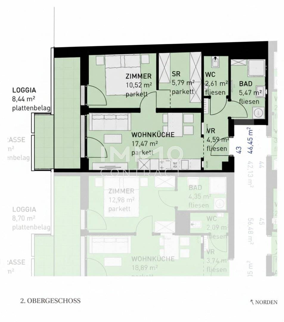 Wohnung Loggia Terrasse Erstbezug Provisionsfrei