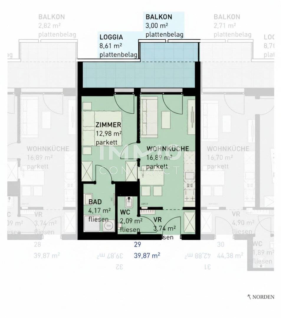 Wohnung New Build Loggia Provisionsfrei