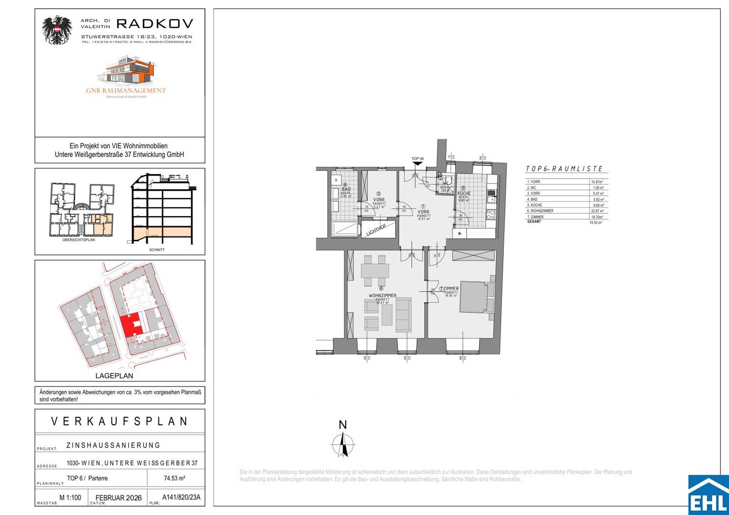 Wohnung Stilaltbau Dachgeschoss mit Terrassen