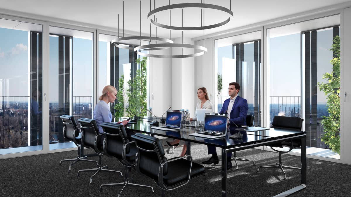 DC Tower 2: Bürofläche in Wien Donau City, flexible Außenflächen
