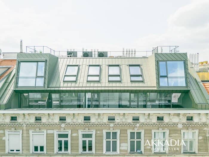 Wohnung Loftcharakter Dachgeschoss Terrassen
