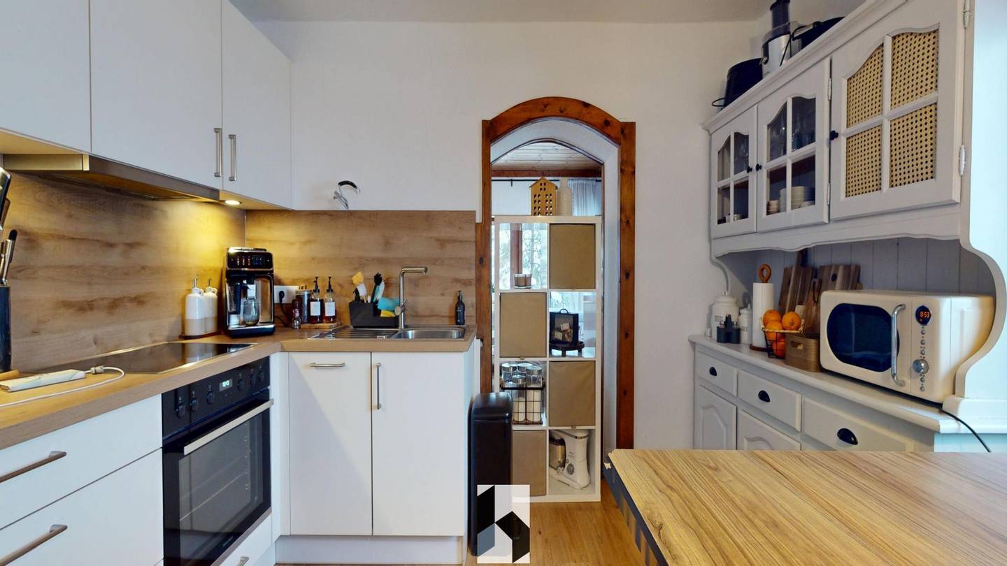 Wohnung nahe Zentrum mit großem Garten