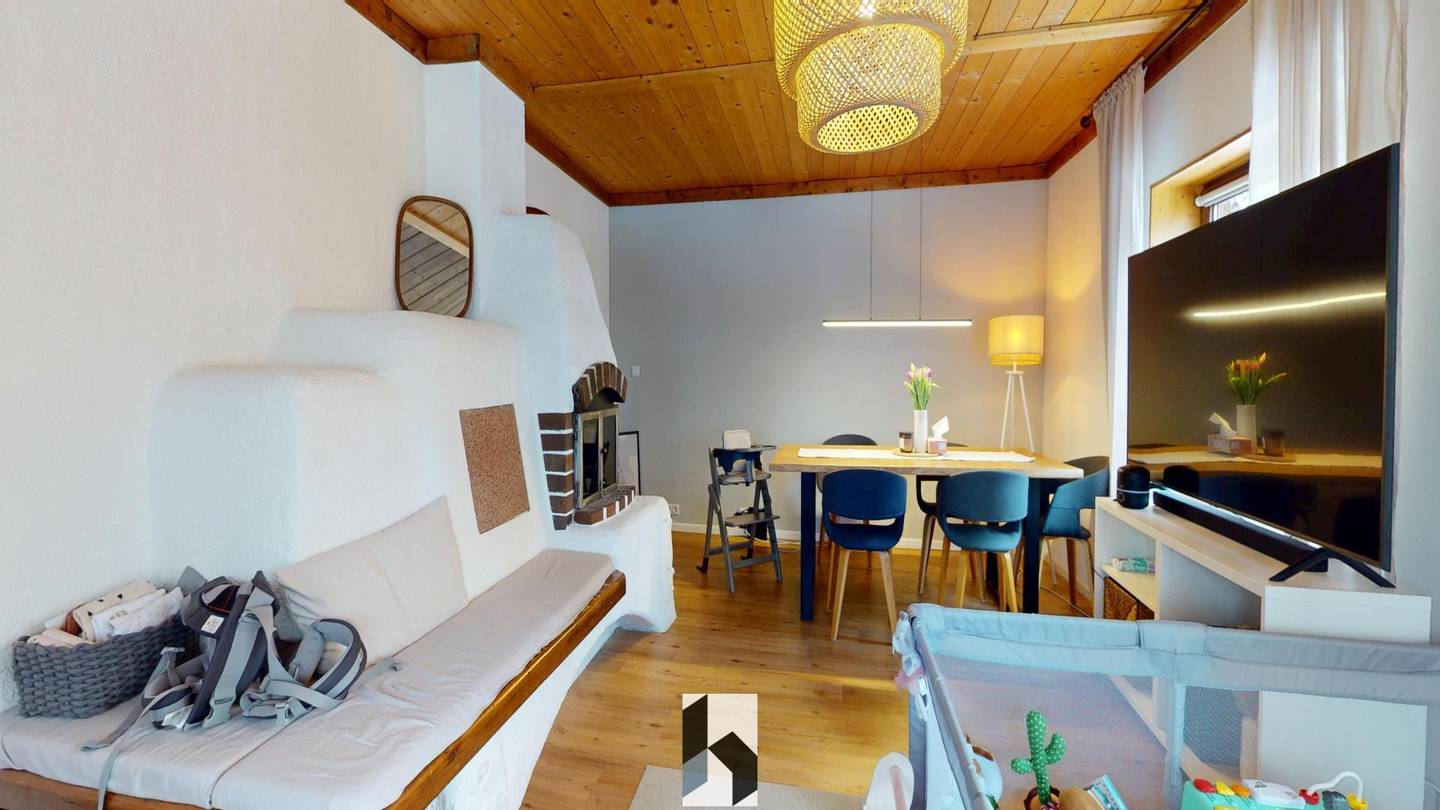 Wohnung nahe Zentrum mit großem Garten