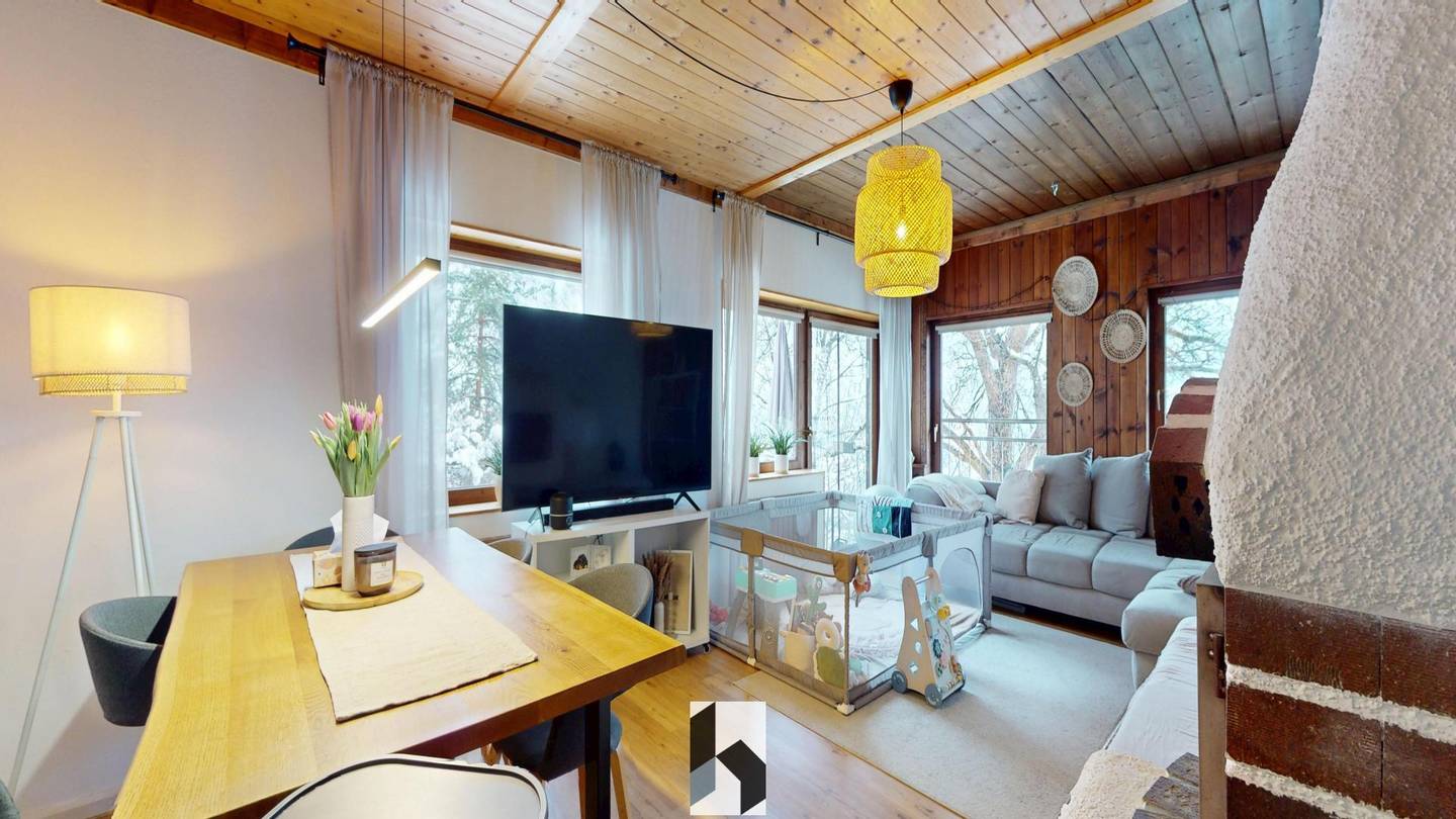 Wohnung nahe Zentrum mit großem Garten