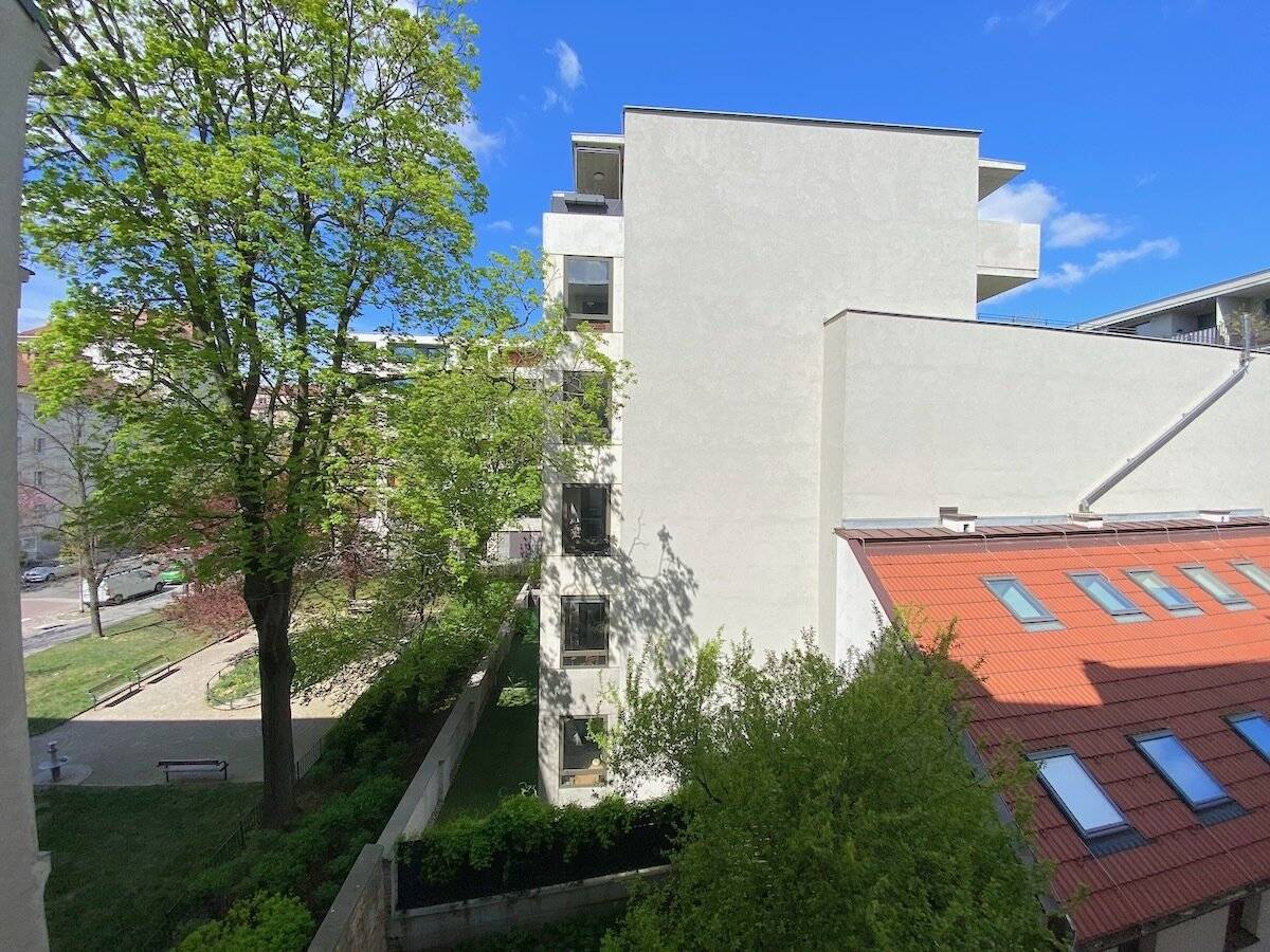 Wohnung hoflage hell und ruhig Blick ins Grüne