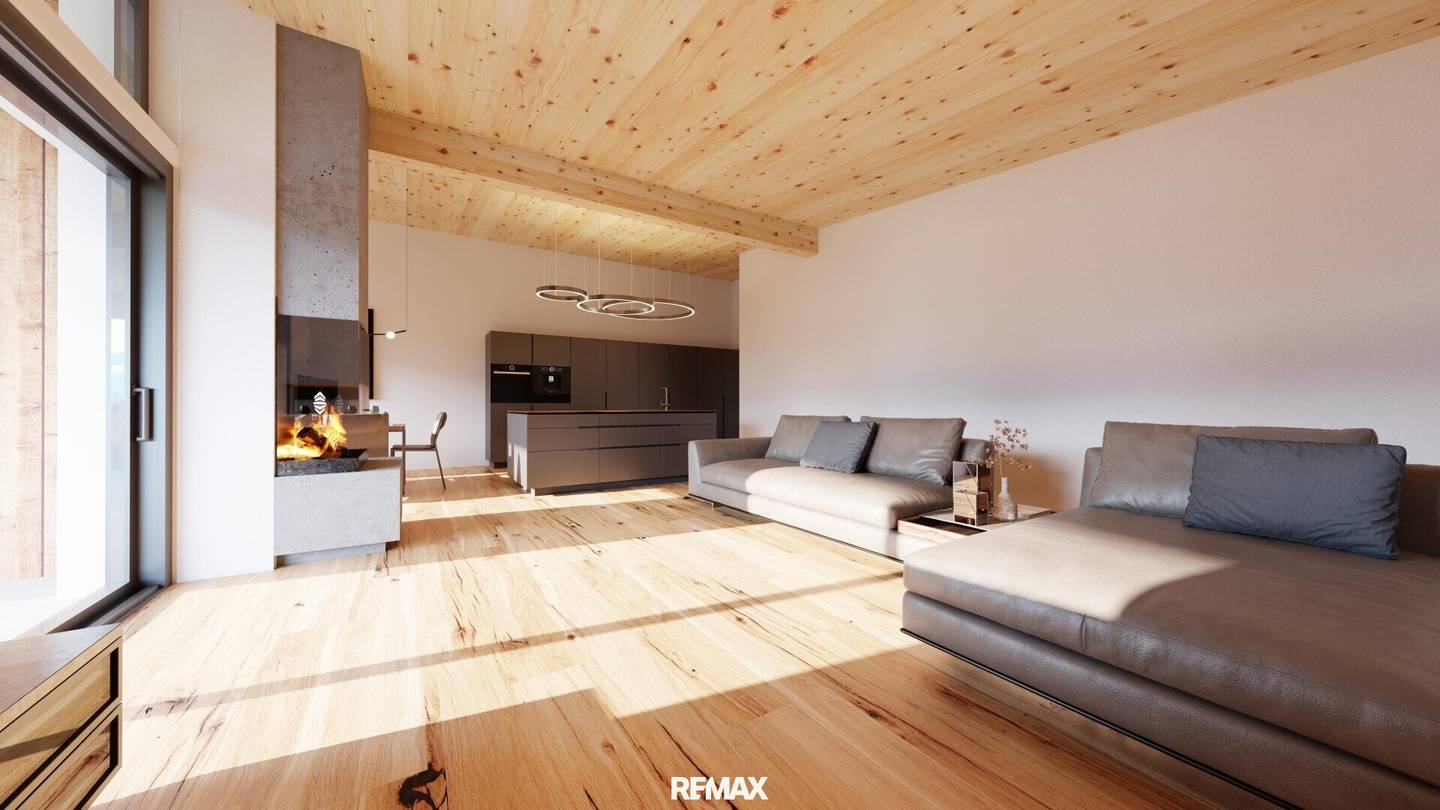 Dachgeschosswohnung Neubau Tirol mit großer Loggia