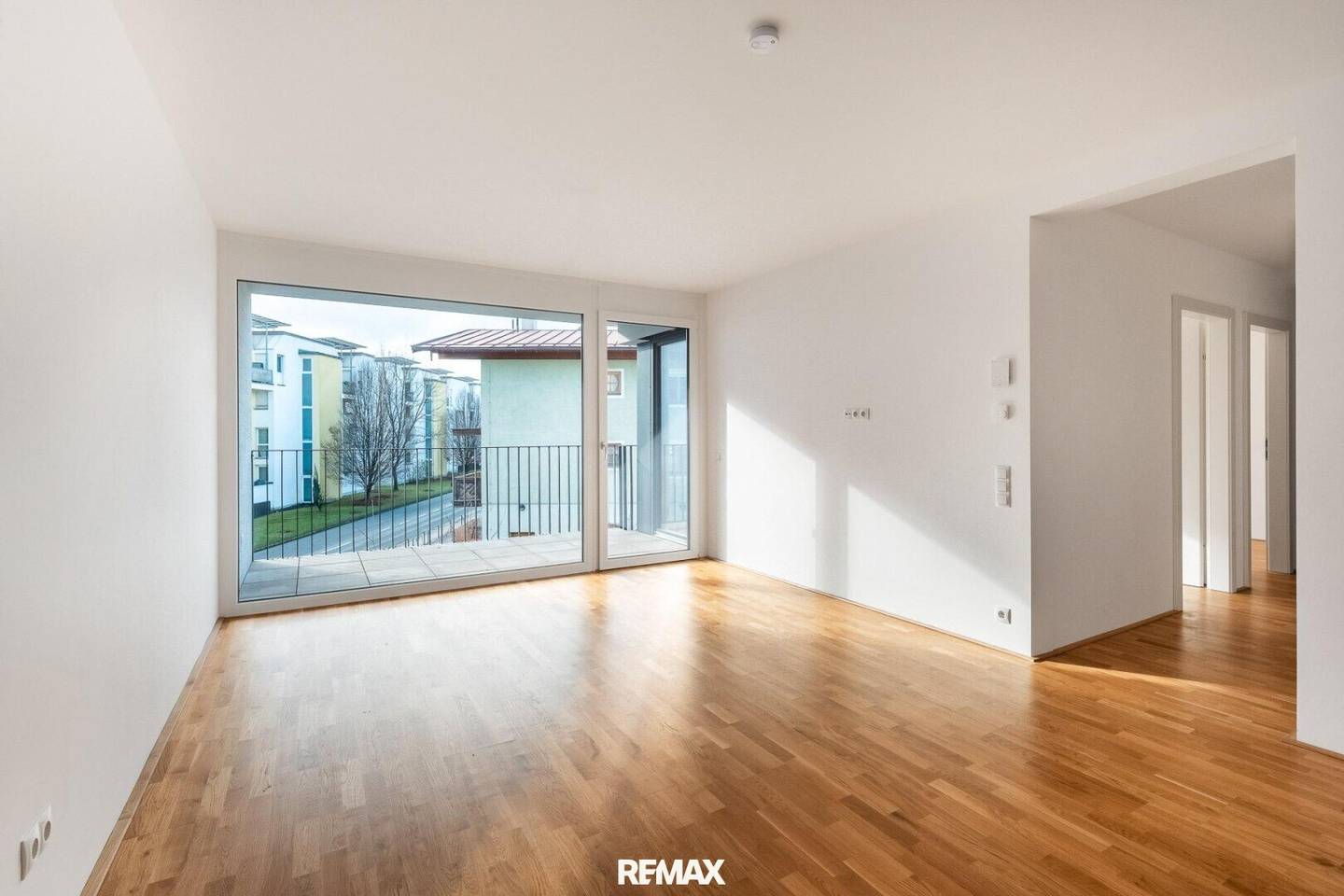Newly built apartment with loggia
