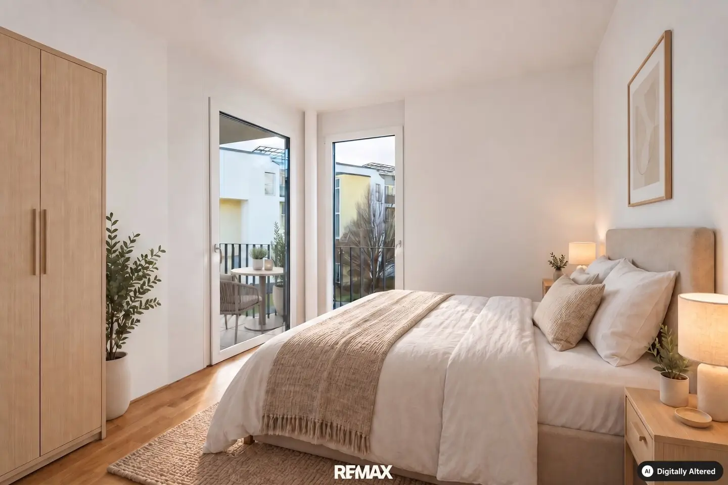 First occupancy apartment with loggia southwest