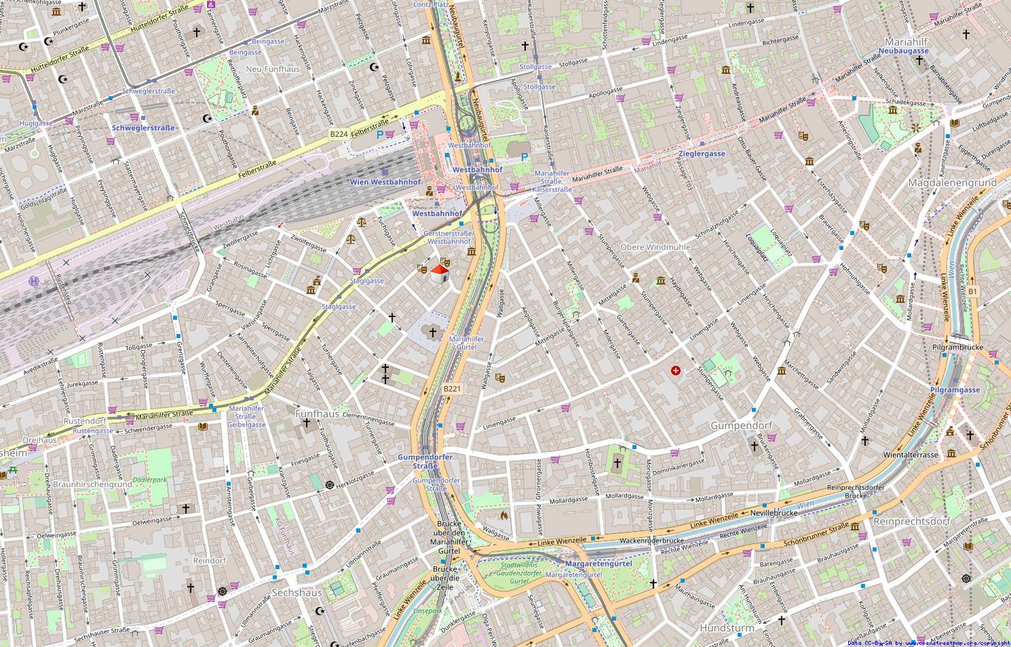 Büro in Bestlage bei der Mariahilfer Straße!