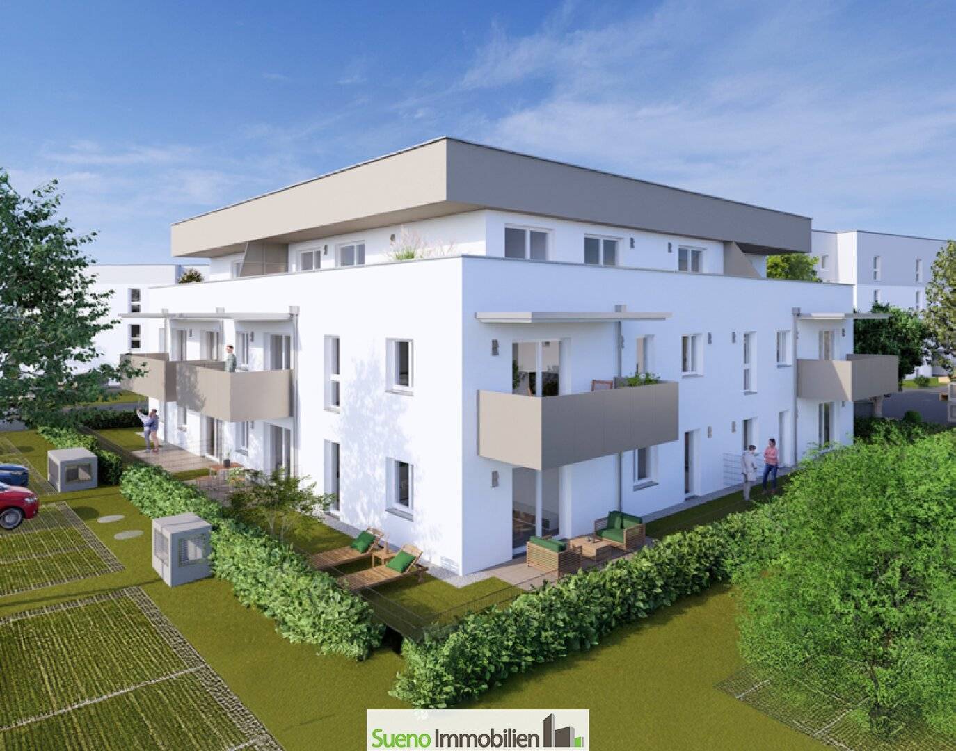 Dachgeschosswohnung mit Terrasse und barrierefrei