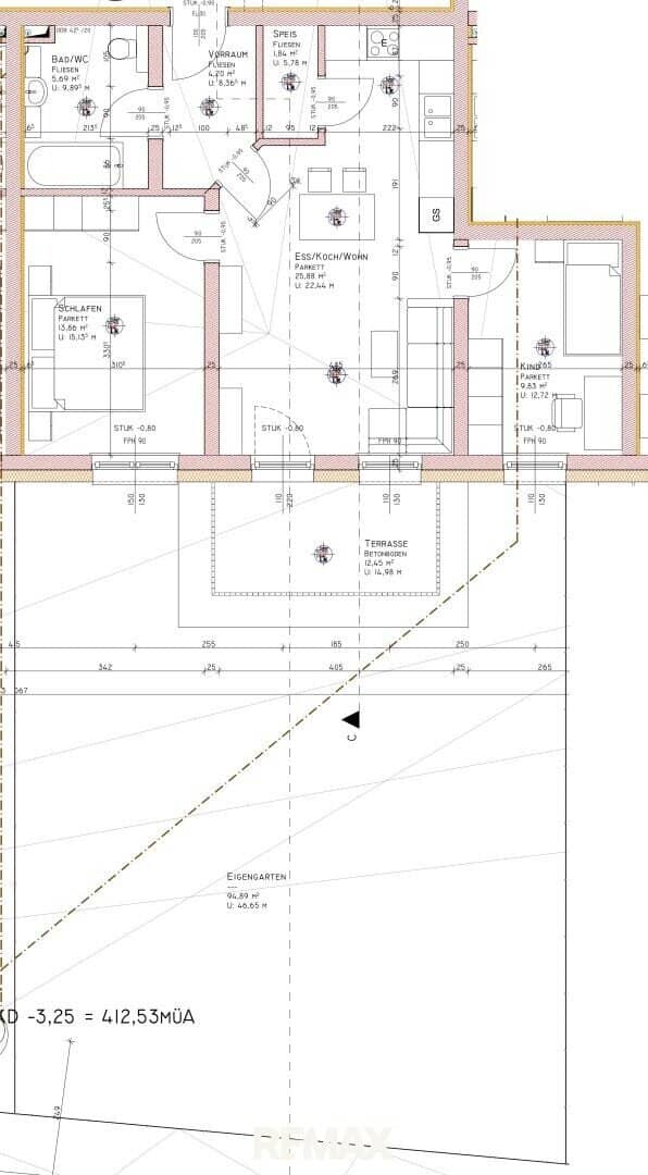 Neubauwohnung Terrasse Stellplätze provisionsfrei