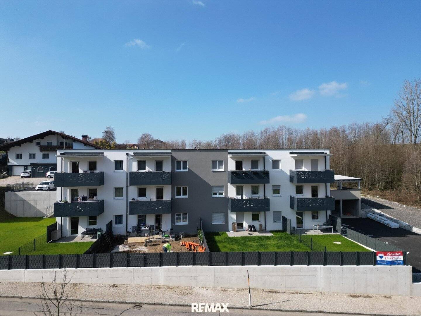 Wohnung Neubau Luftwaermepumpe im Ortszentrum