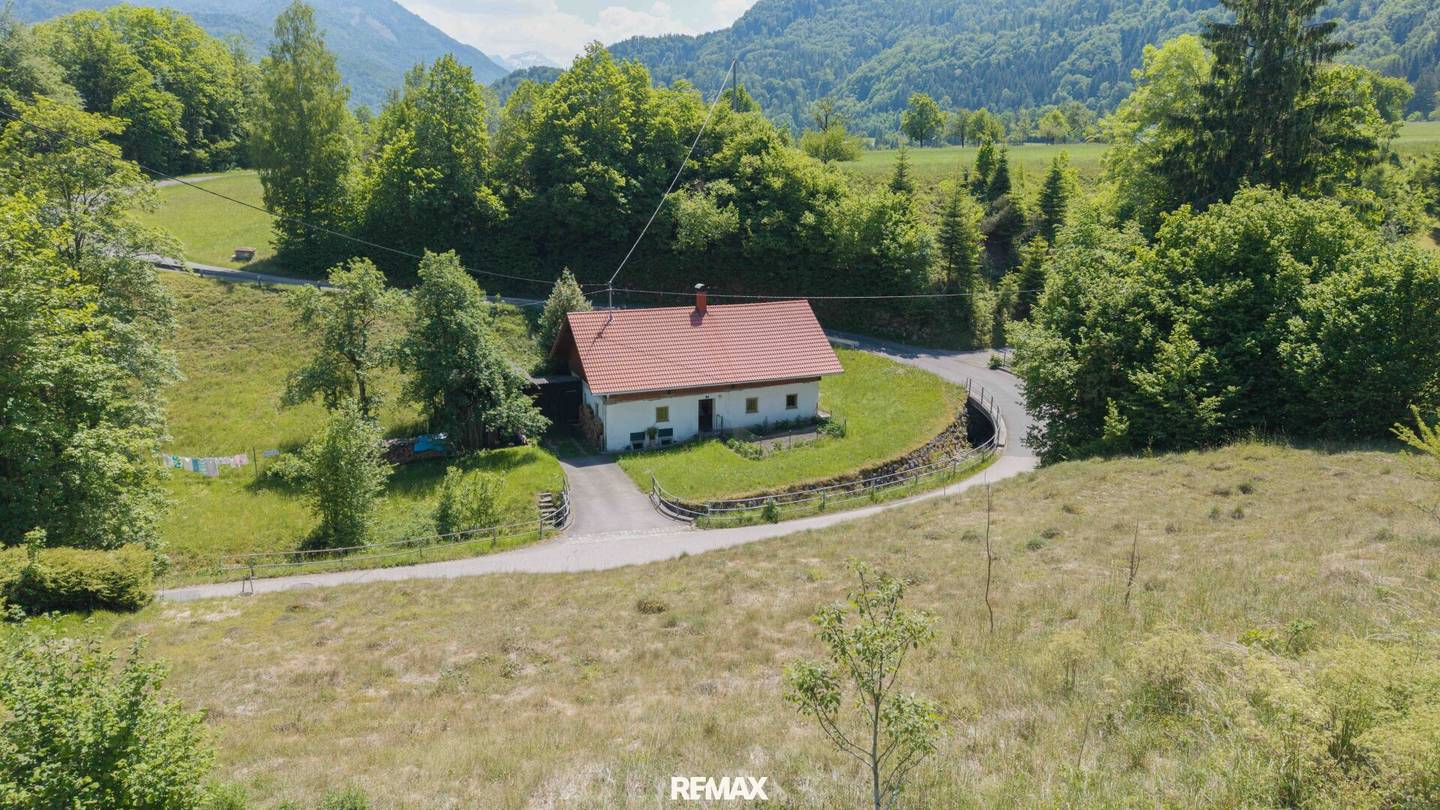 Baugrund in Scharnstein mit Bergblick