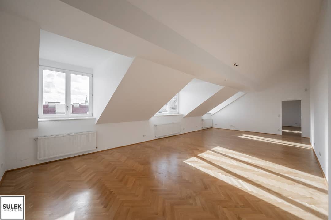 Dachgeschoss-Büro 235m² Wien Mitte