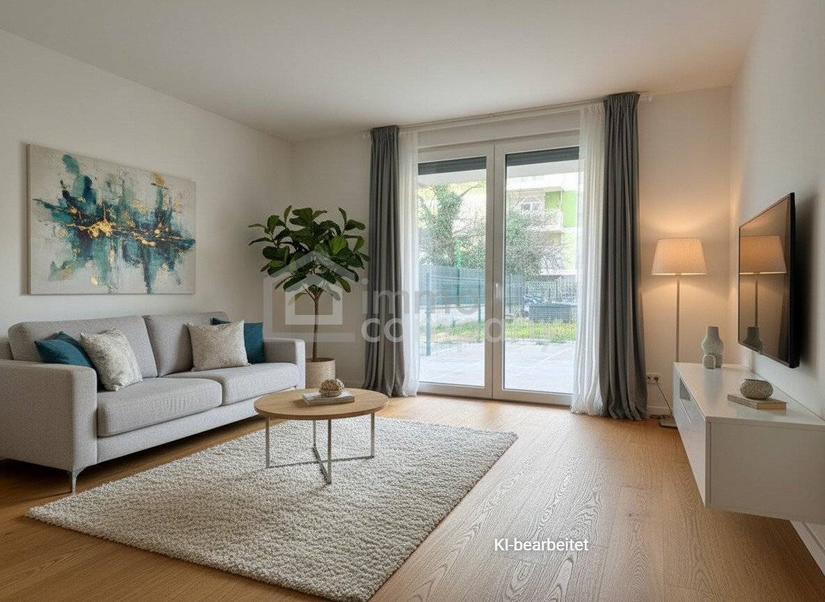 Neuwertige Erdgeschosswohnung mit Terrasse