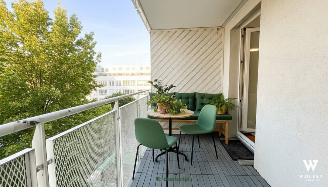 Wohnung nahe Donauinsel Loggia und Garagenoption