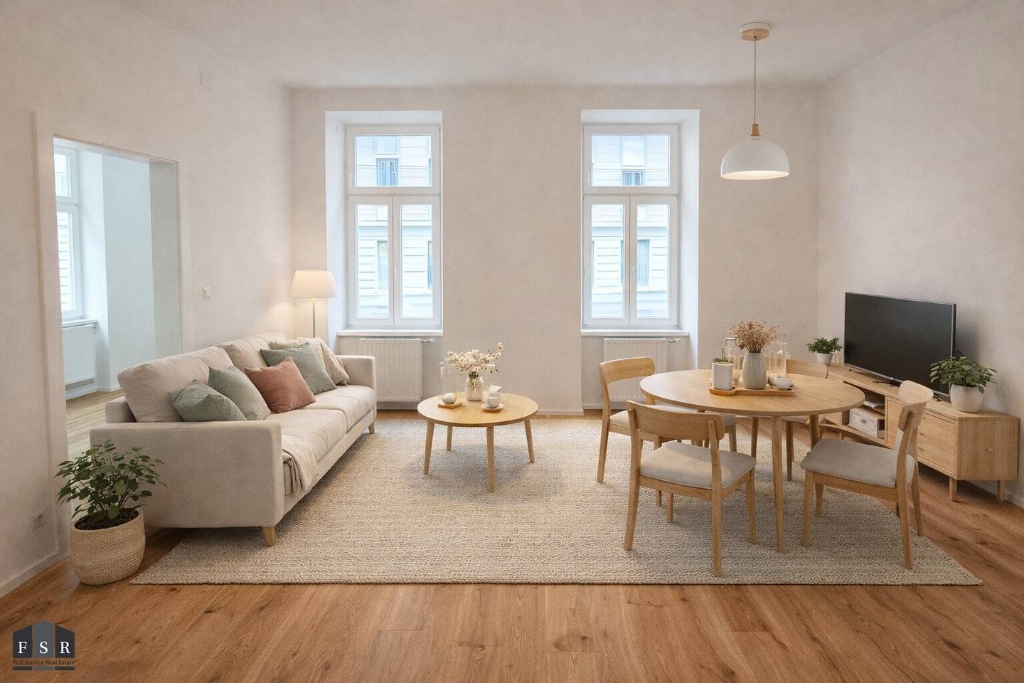 Sanierte 3-Zimmer-Wwohnung mit Lift in 5. Bezirk – Westausrichtung