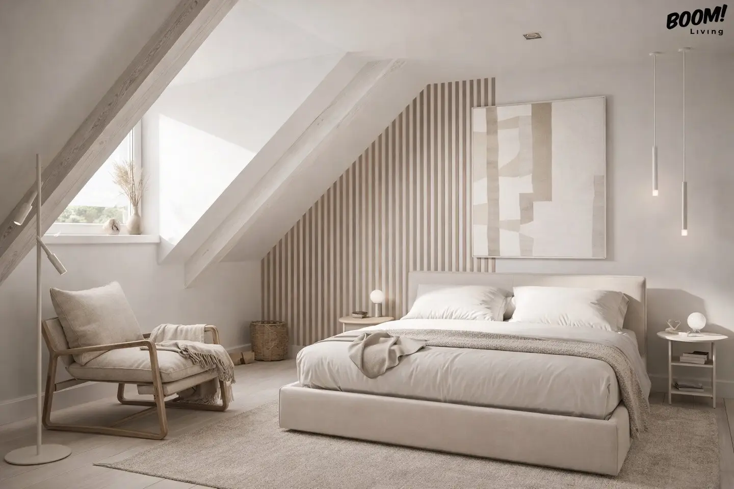 Attic apartment with lift access and terraces